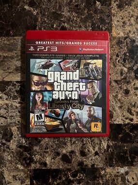 Grand Theft Auto: Episodes From Liberty City Sony PS3 Video Game
